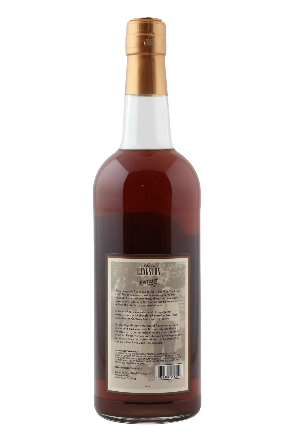Contrary Cow Chocolate Whiskey