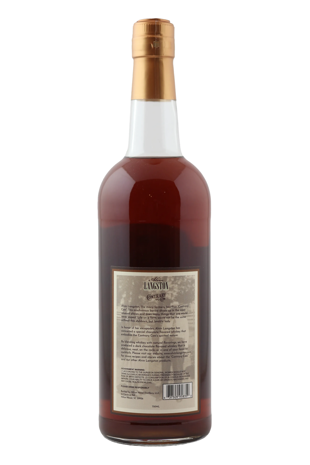 Contrary Cow Chocolate Whiskey